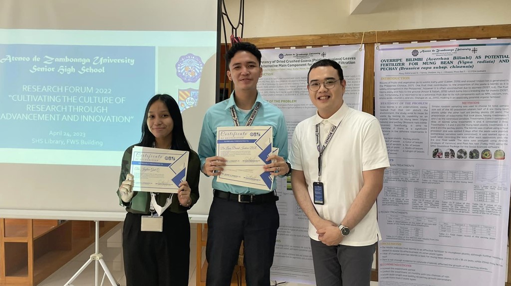 First ADZU SHS Research Forum 2023