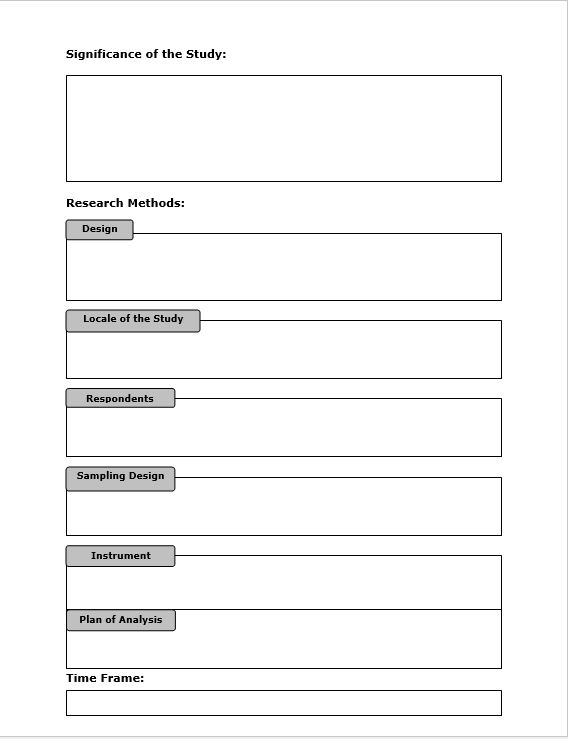 Research Template 2